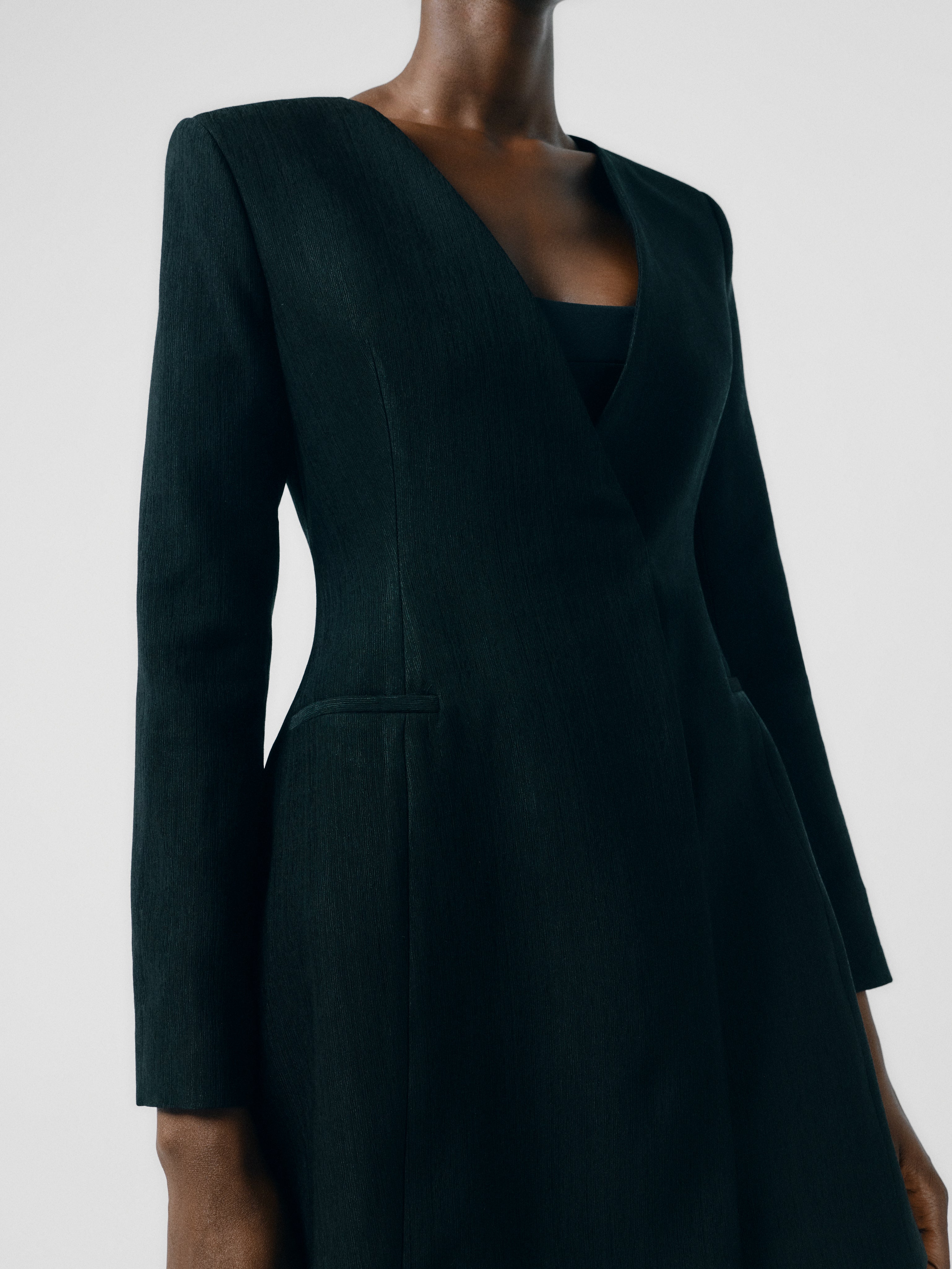 Sculpted jacket
