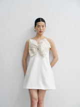 Kylie Vestido y Lazo de Paillete