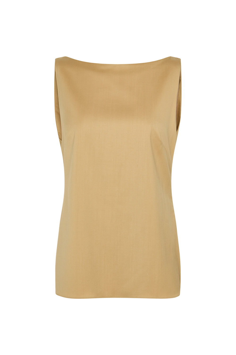 Back Draped Tailored Top
