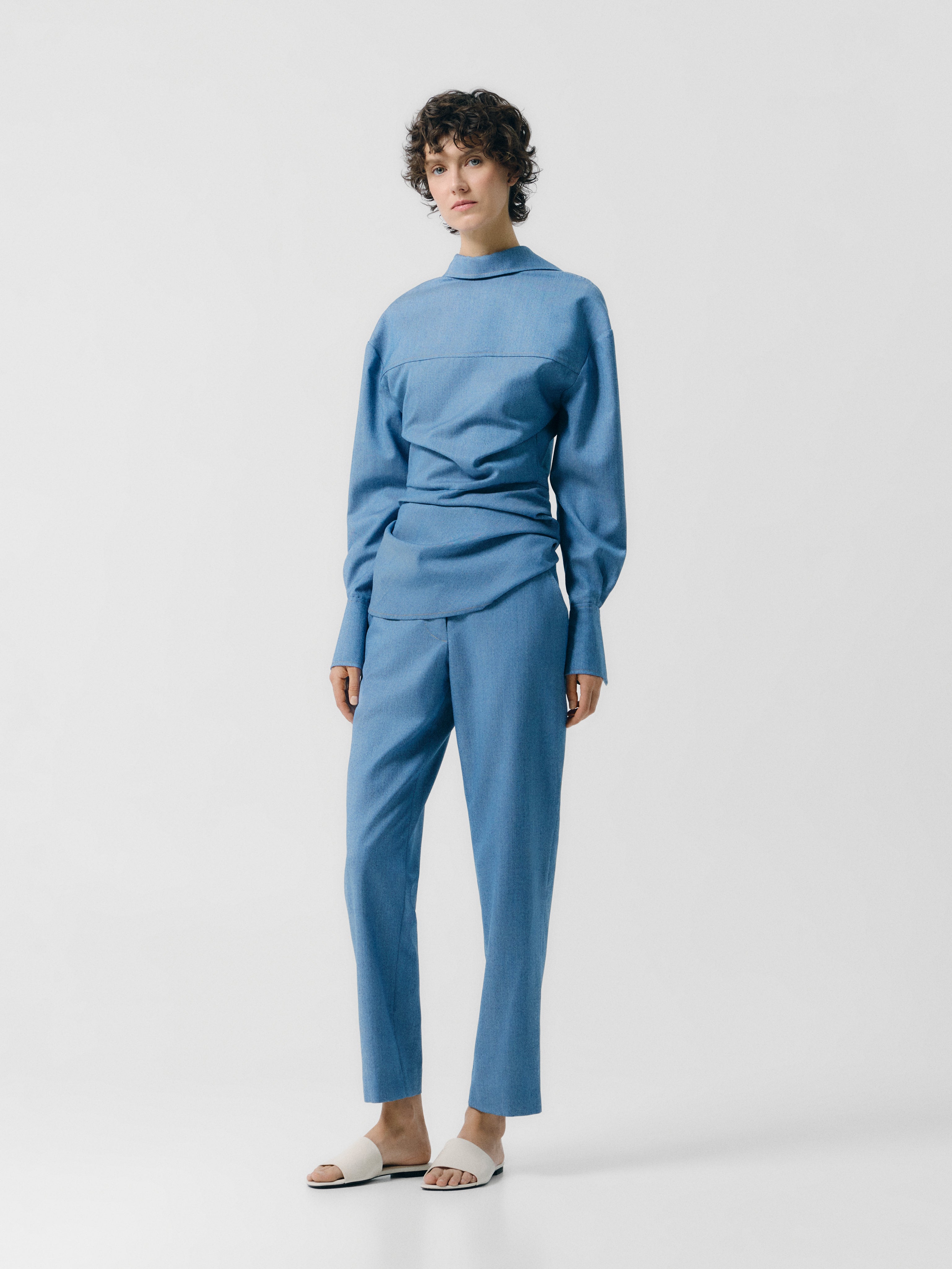 Reversed Tailored Shirt