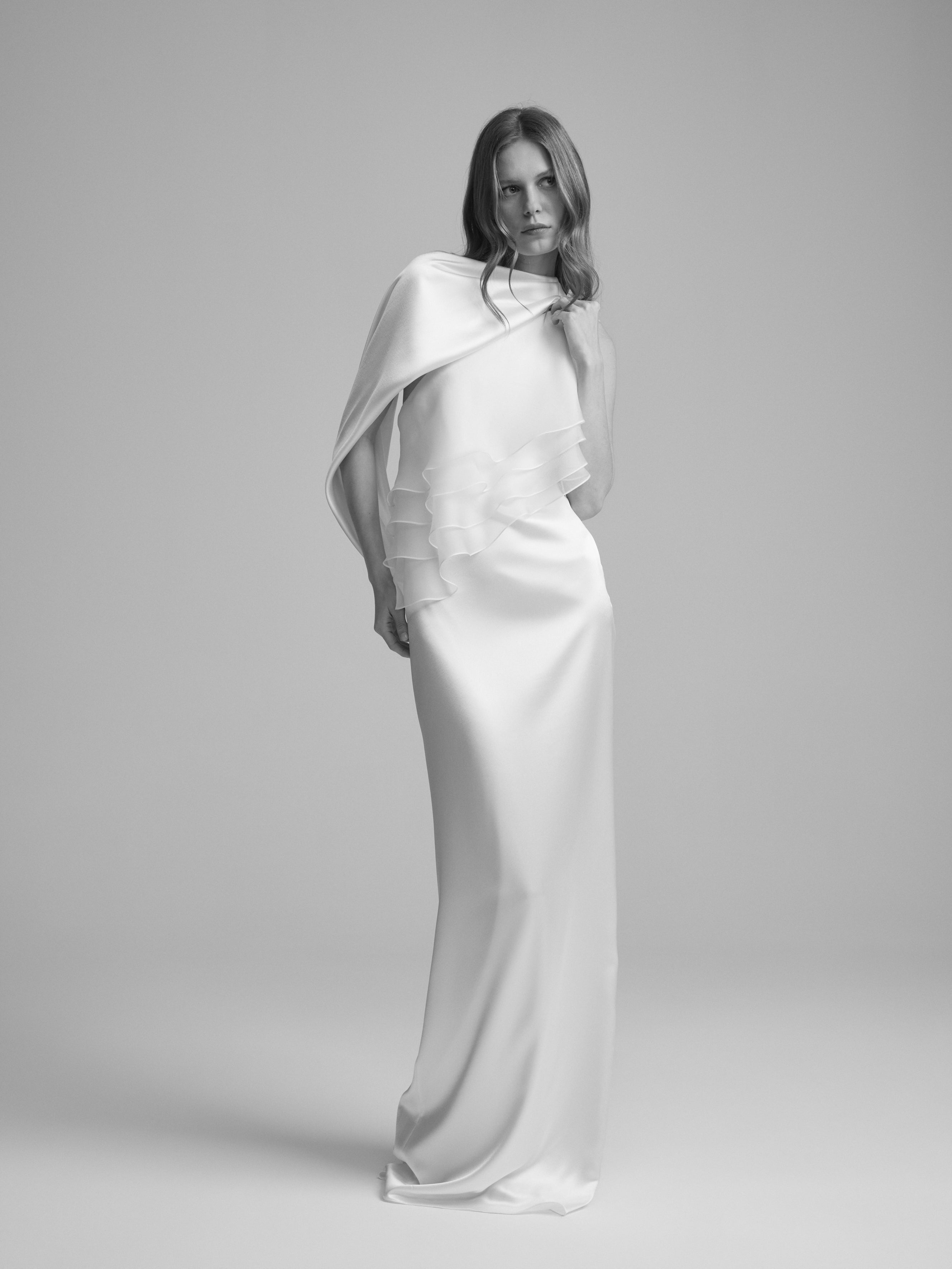 Maria Satin Shawl