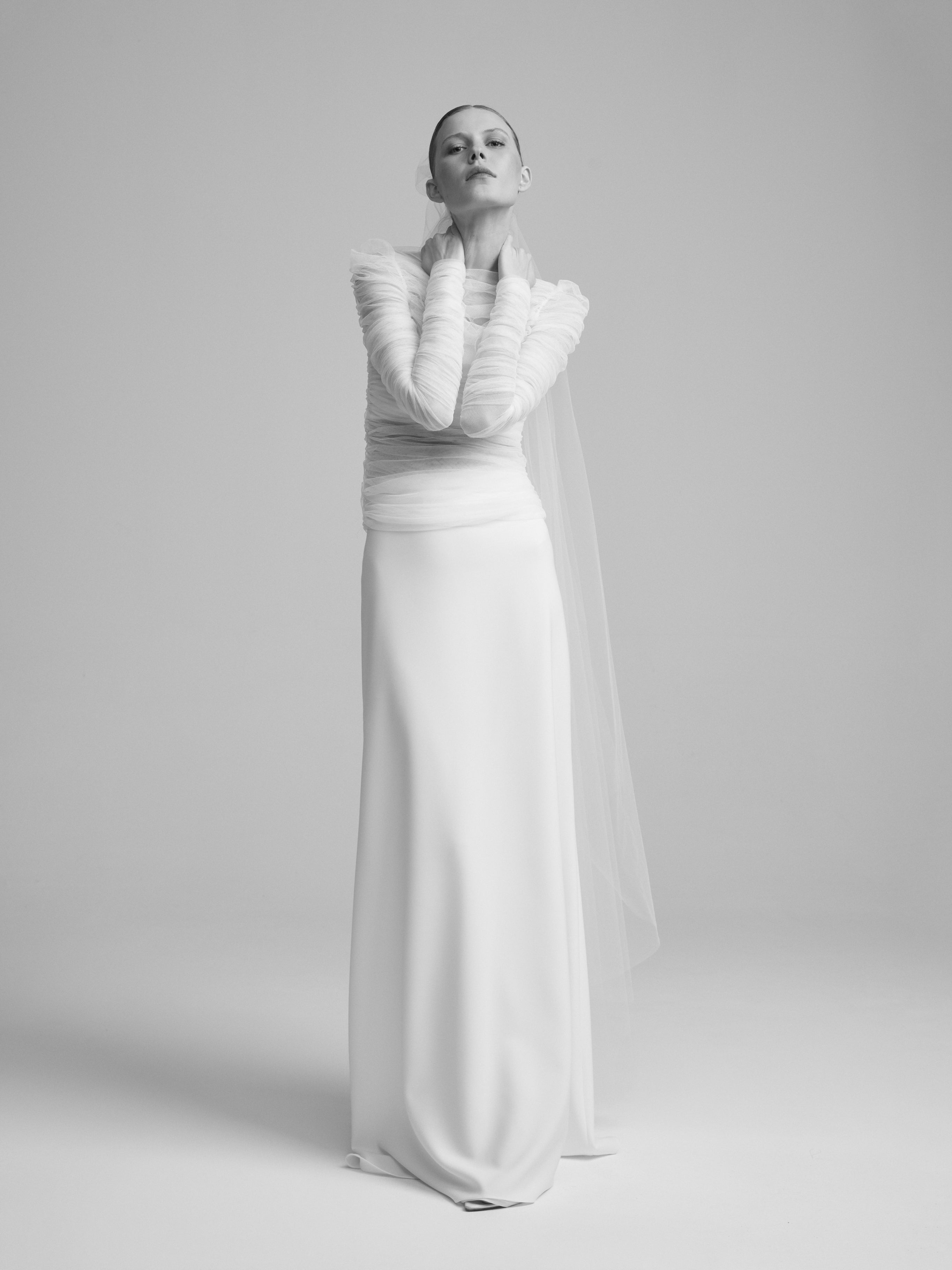 Myriam Crepe Skirt