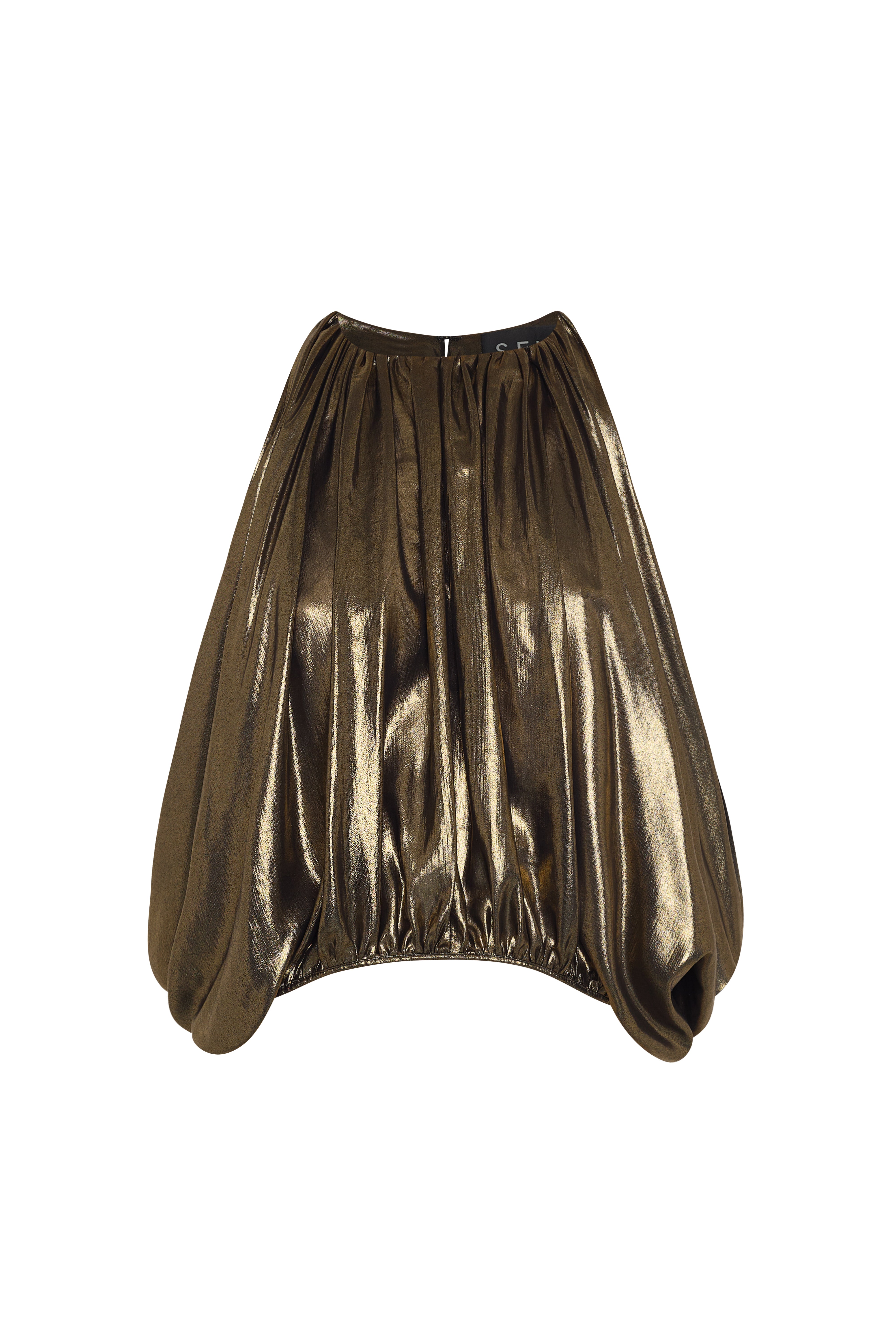 Gold Lamé Top