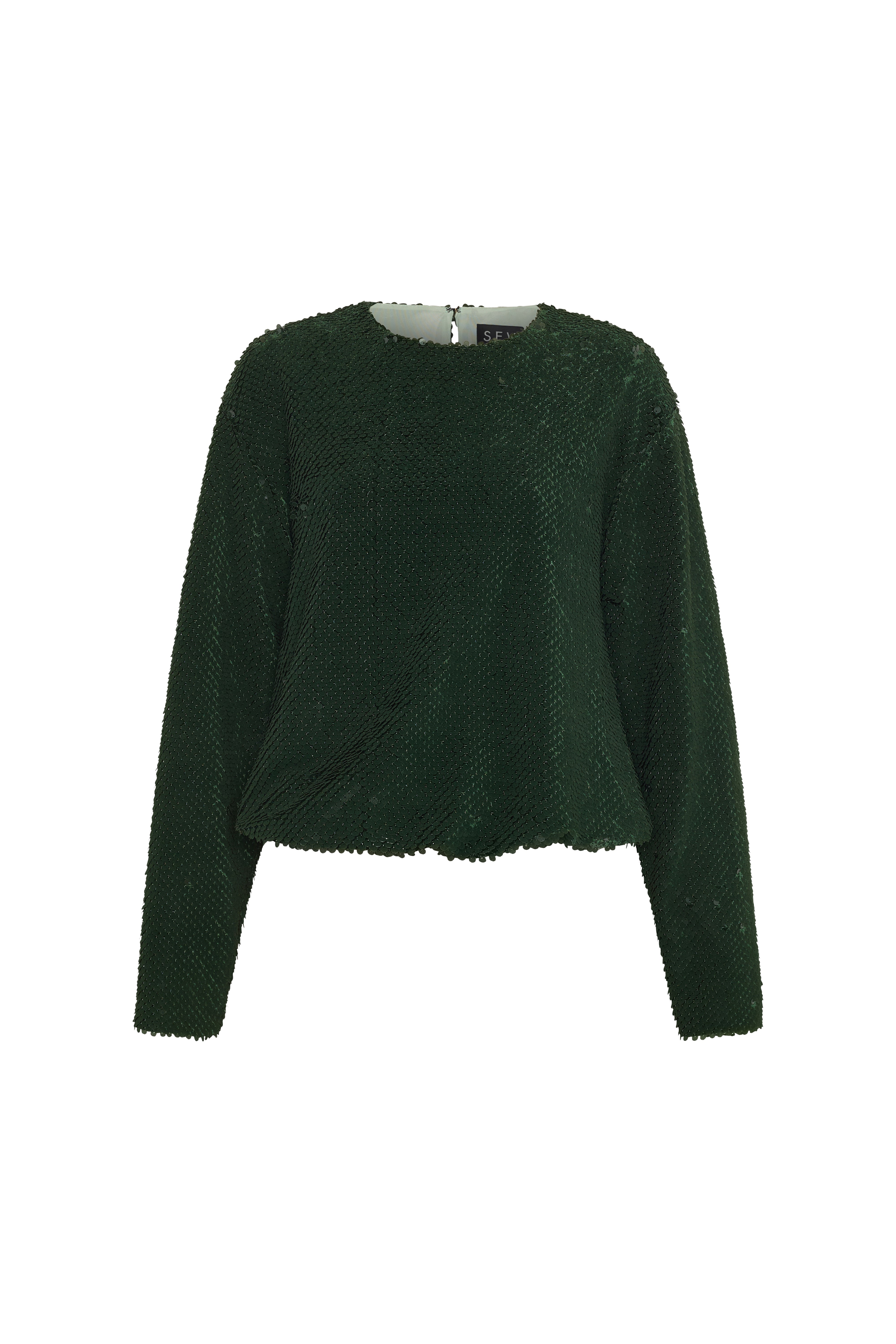 Velvet Sequins Sweater