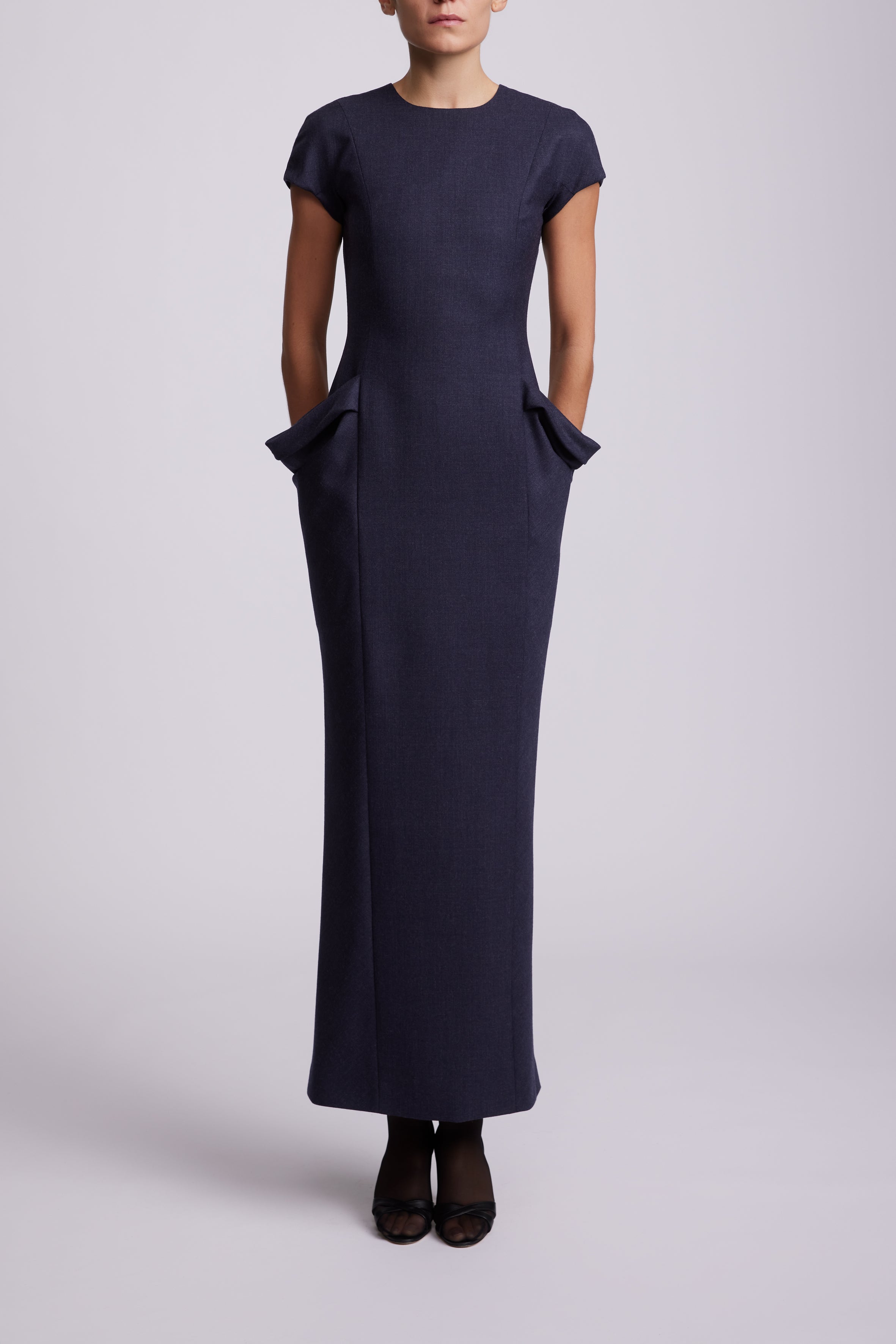 Tailored Sculptured Denim Dress