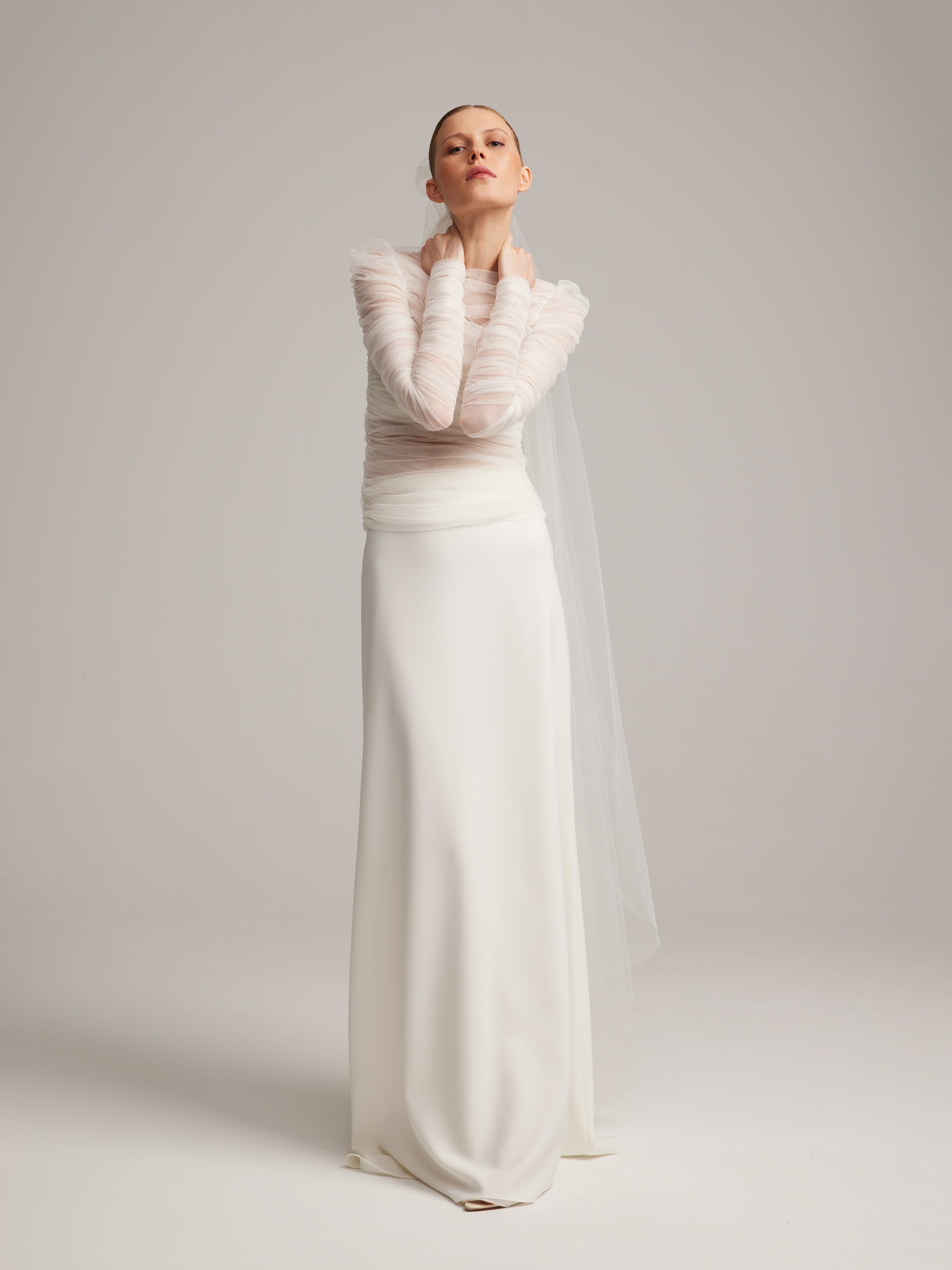Myriam Crepe Skirt
