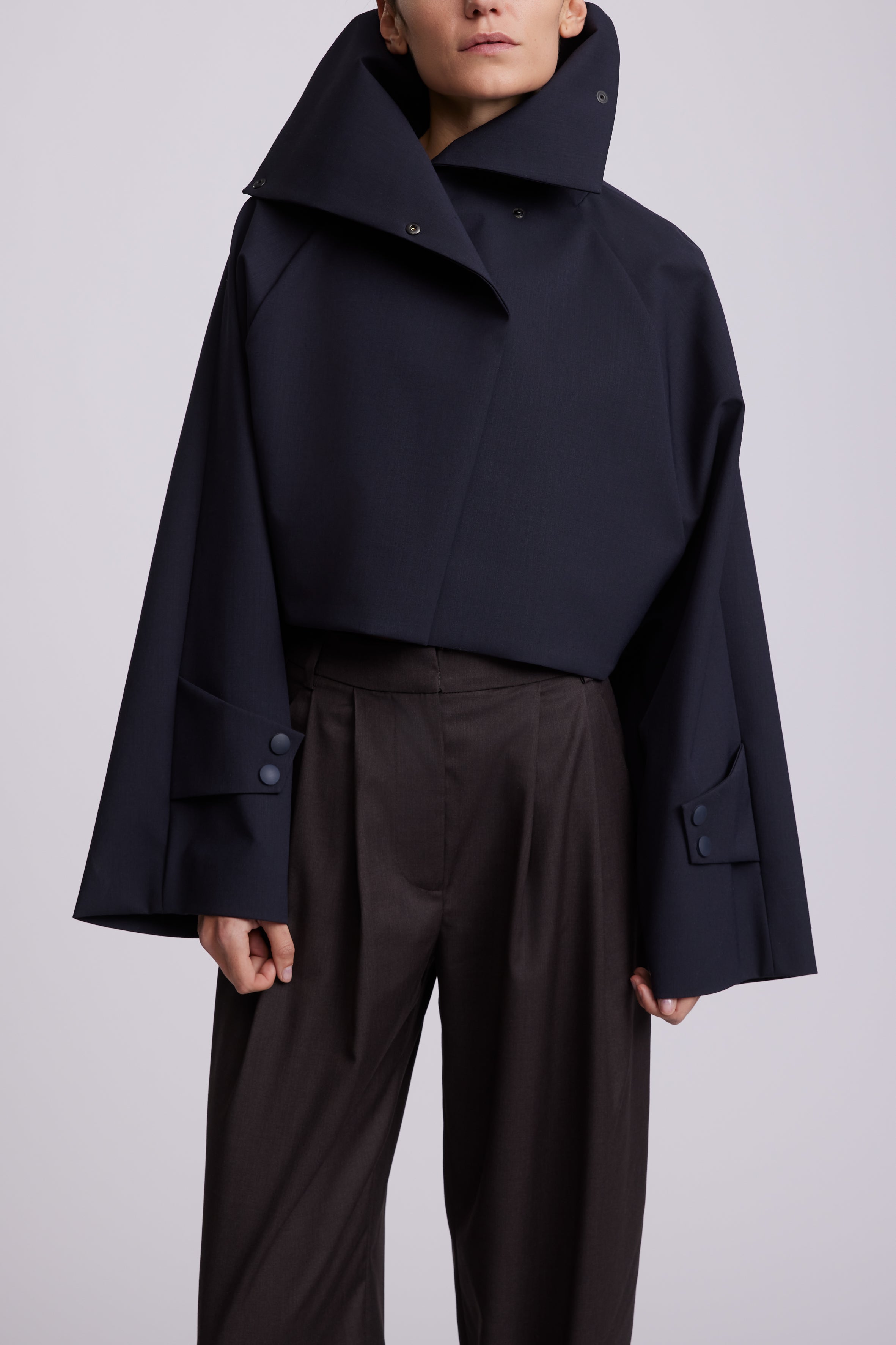 Technical Tailored Short Coat