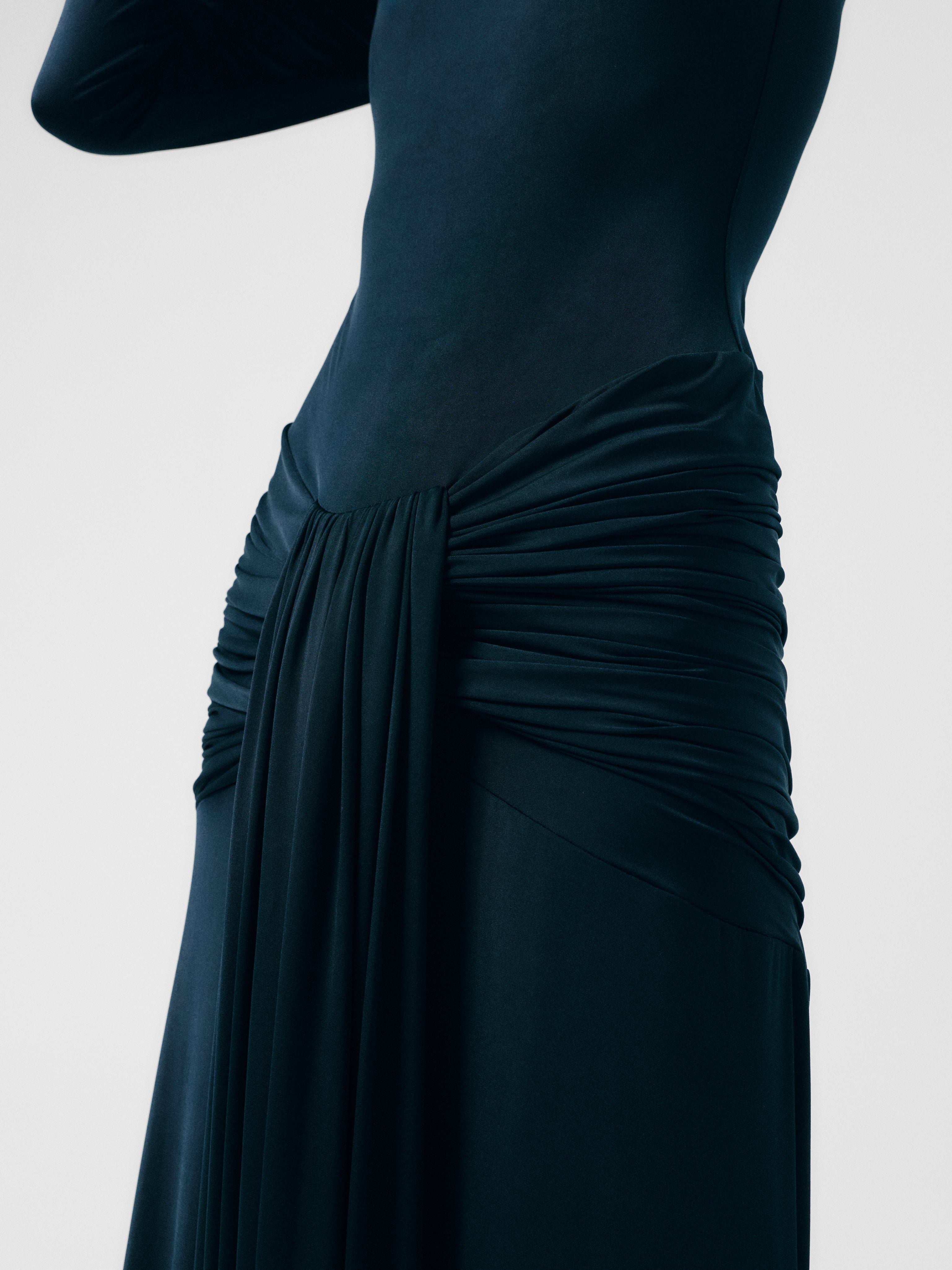 Knotted Knit Dress