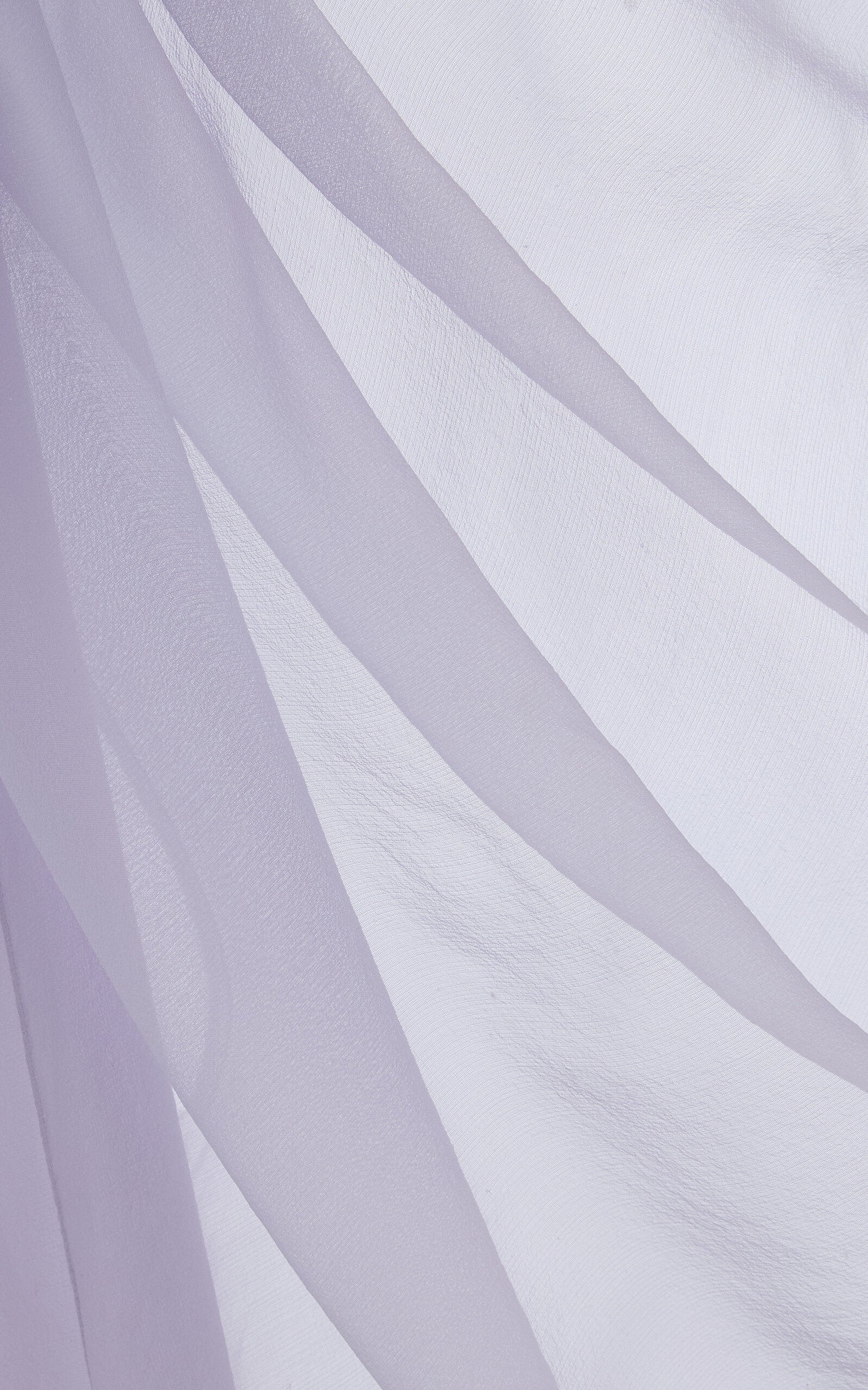 Silk voile  and satin shirt