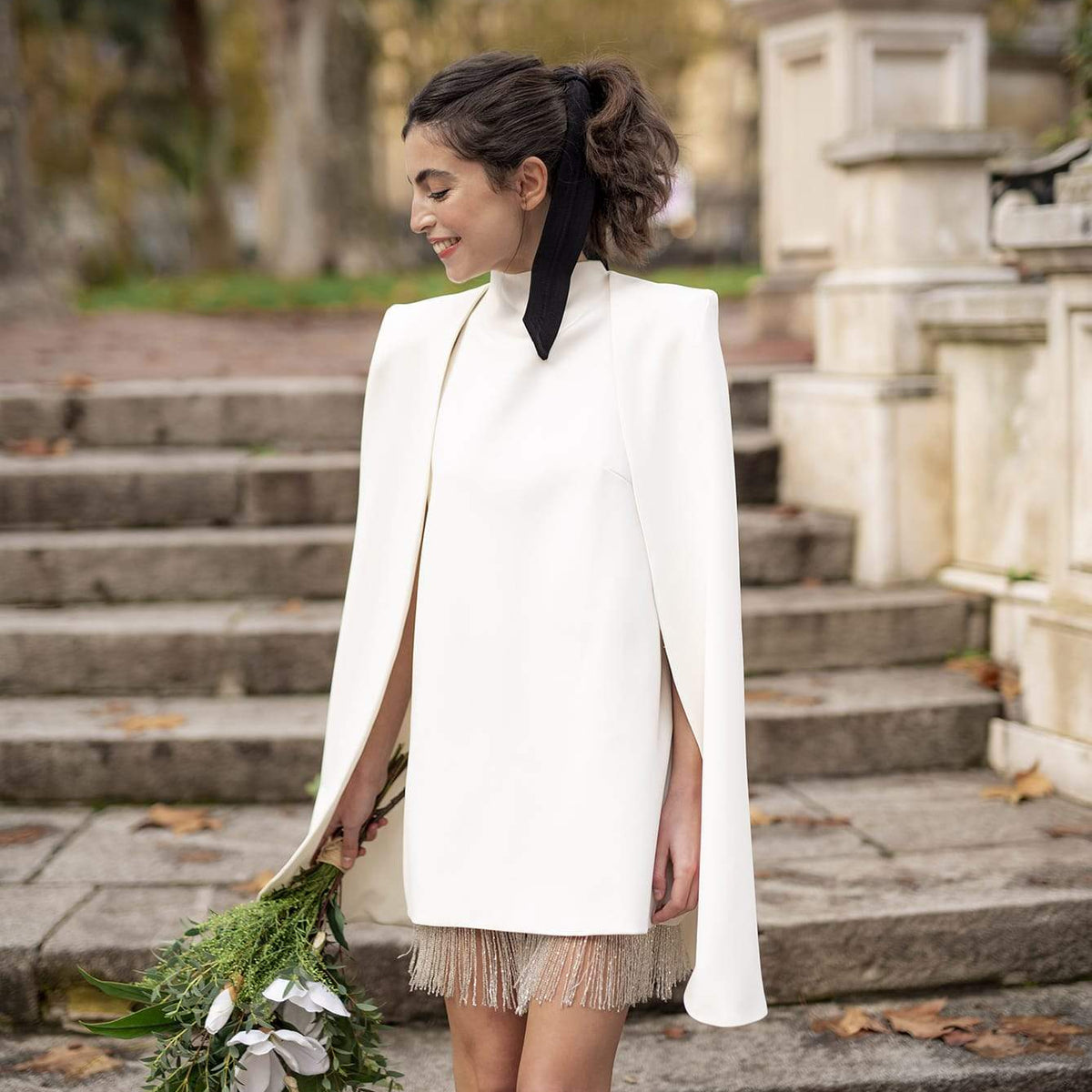 short capes for dresses 10 Elegant Short Bridal Capes from Etsy