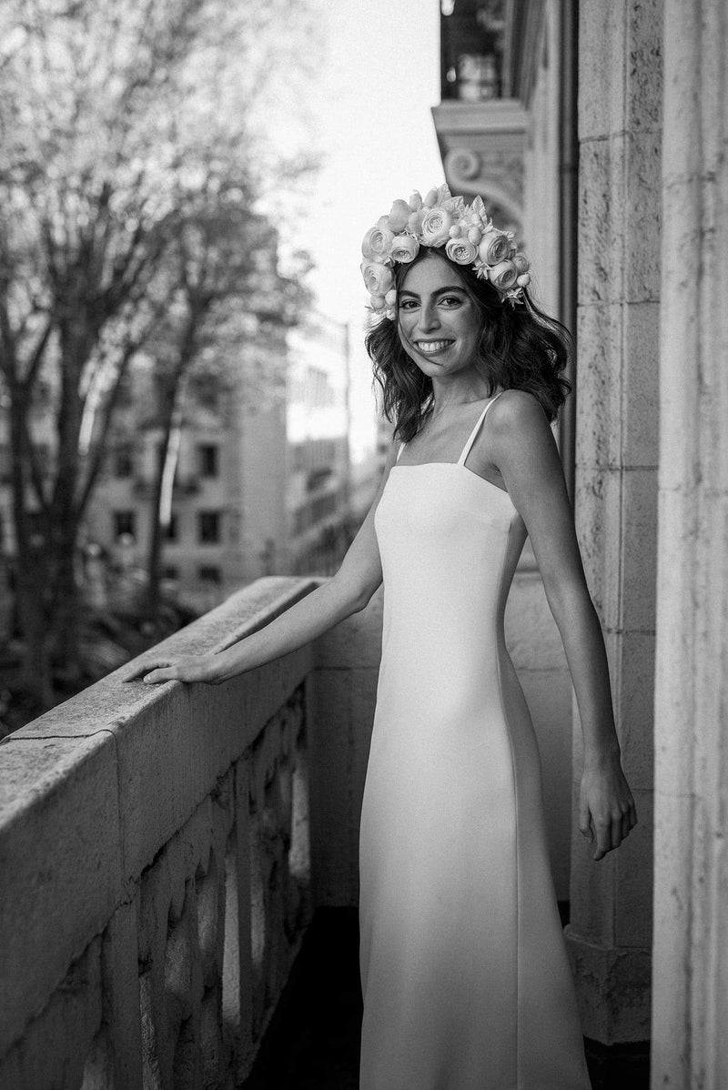 Deidre en blanco y negro | Vestido de novia | Sophie et Voilà