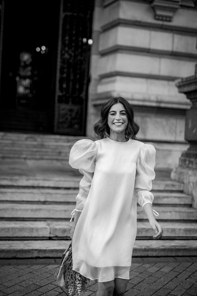 Diana en blanco y negro | Vestido de boda | Sophie et Voilà